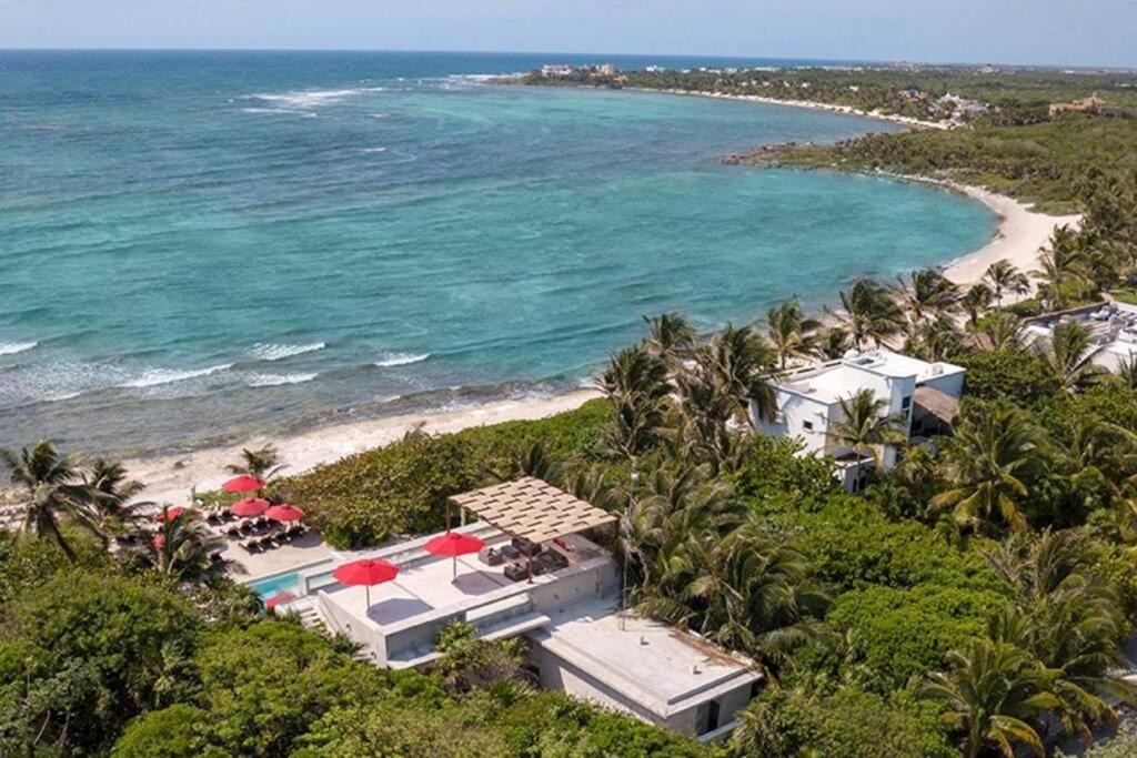 Casa Blanca By The Caribbean Sea Apartment Akumal Exterior photo